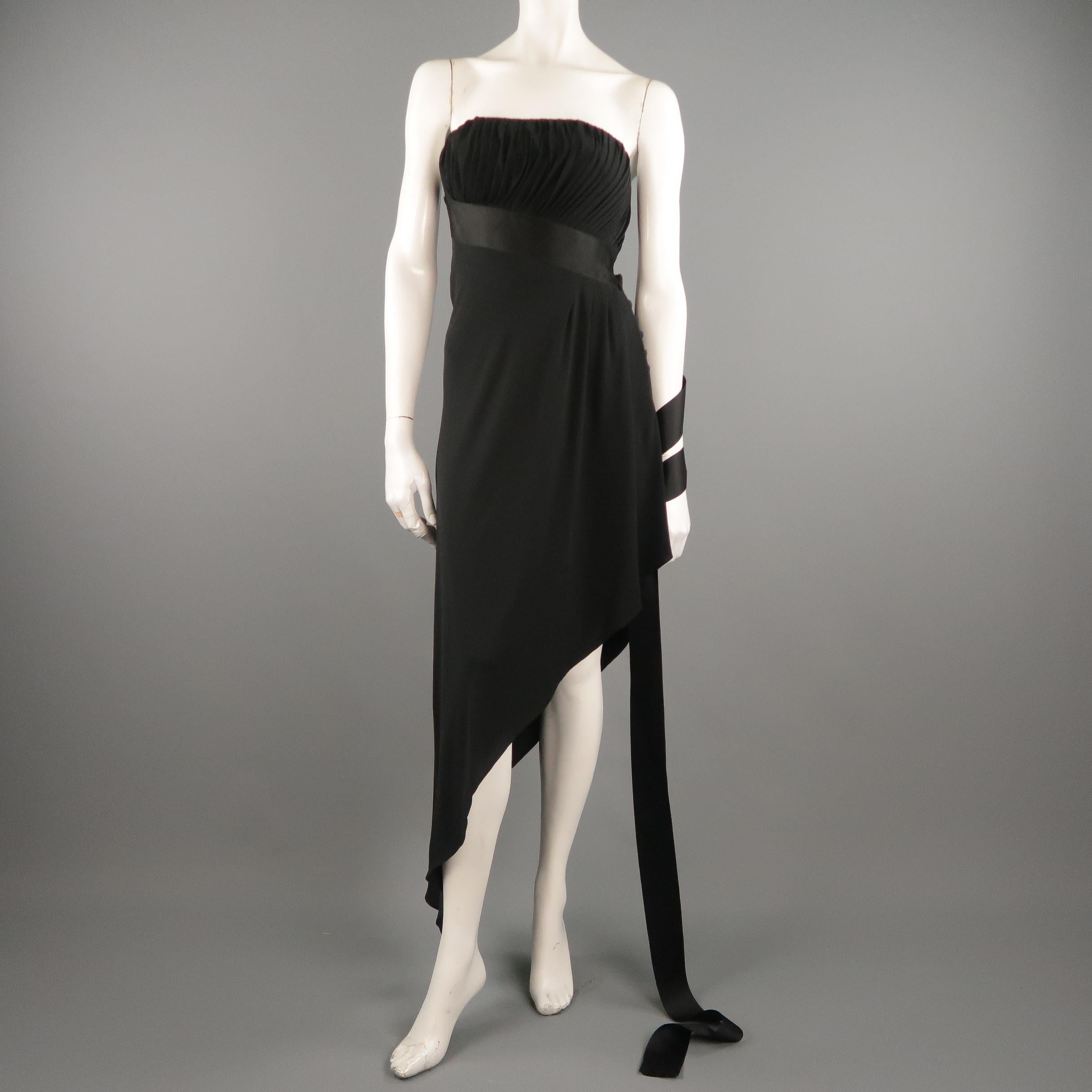 bustier ribbon dress
