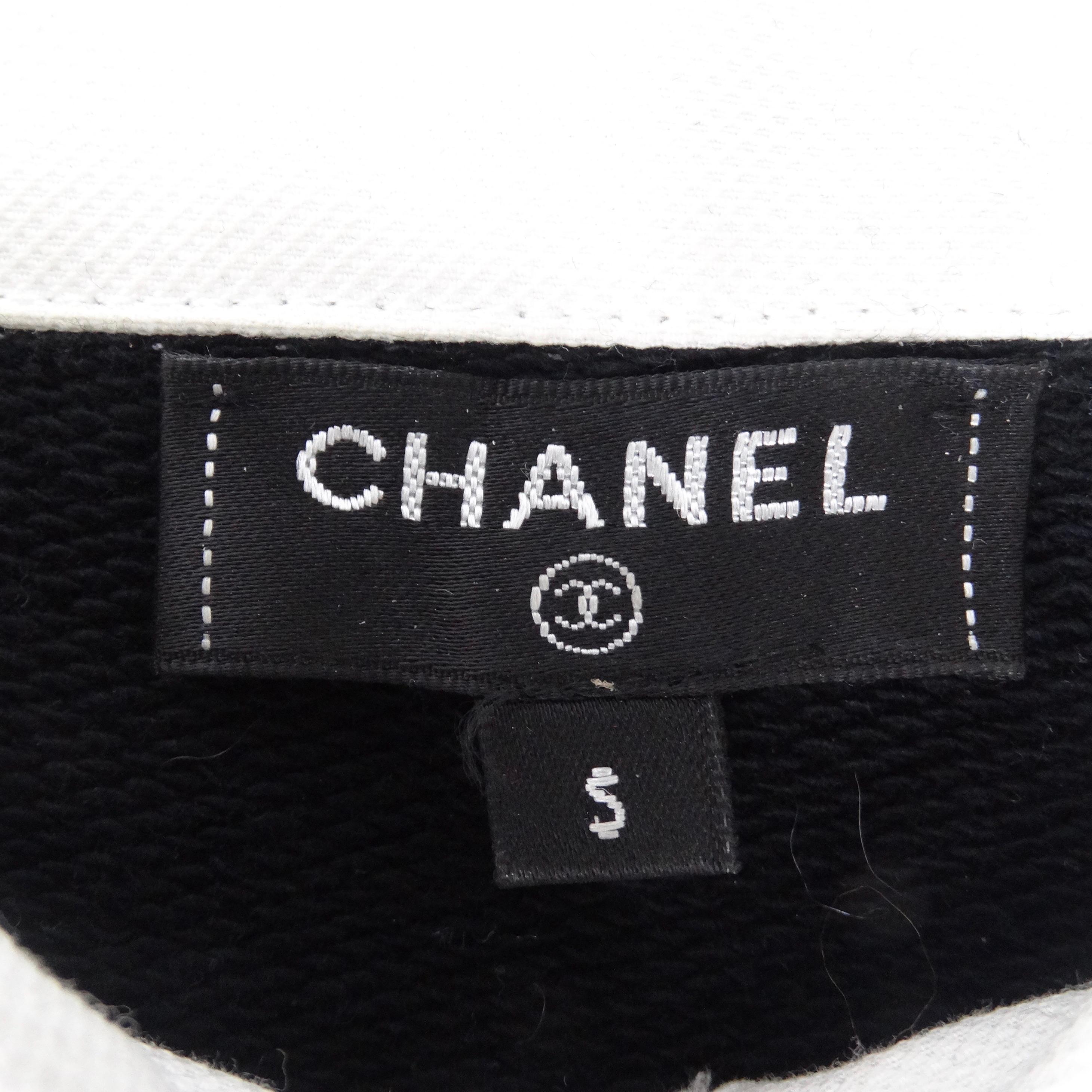 Chanel SS21 Pink Logo Polo Sweatshirt 7