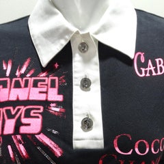 Chanel SS21 Pink Logo Polo Sweatshirt