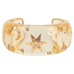 Vintage Chanel starry bracelet 1995