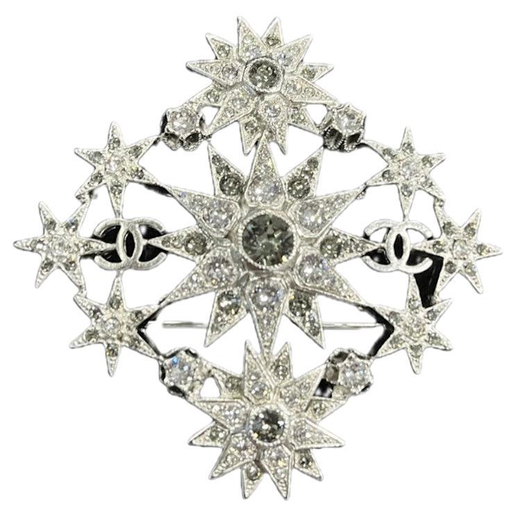 Chanel Starry Brooch