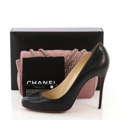 Chanel Statement Flap Bag Chevron Calfskin Small