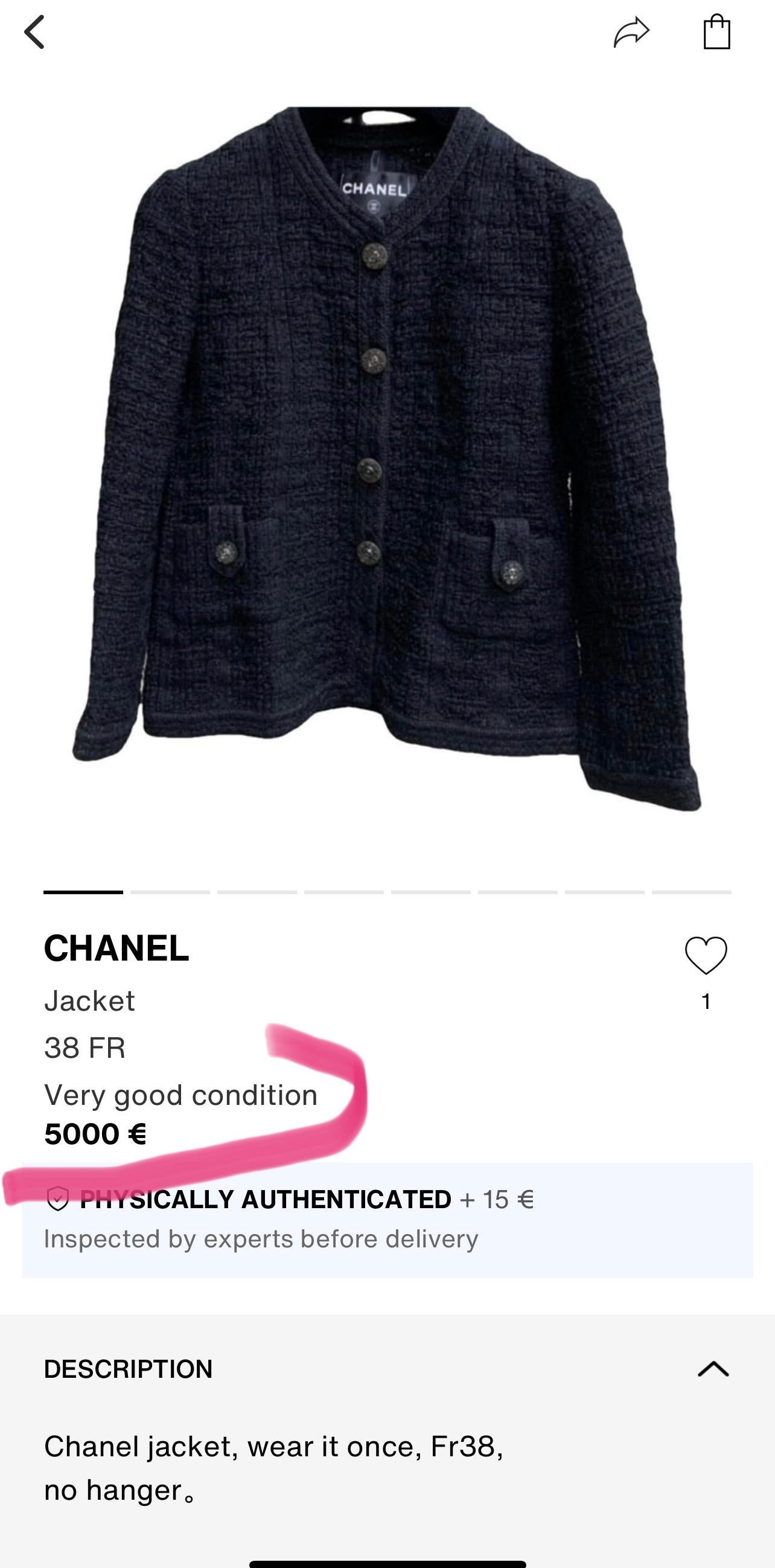 Chanel Statement Little Black Jacket In New Condition In Dubai, AE