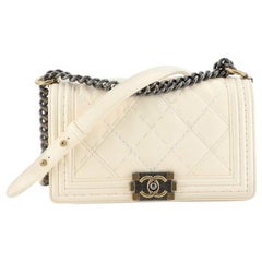 Chanel Stitch Boy Flap Bag Quilted Calfskin Old Medium Chanel Stitch Boy Flap Bag Quilted Calfskin Old Medium