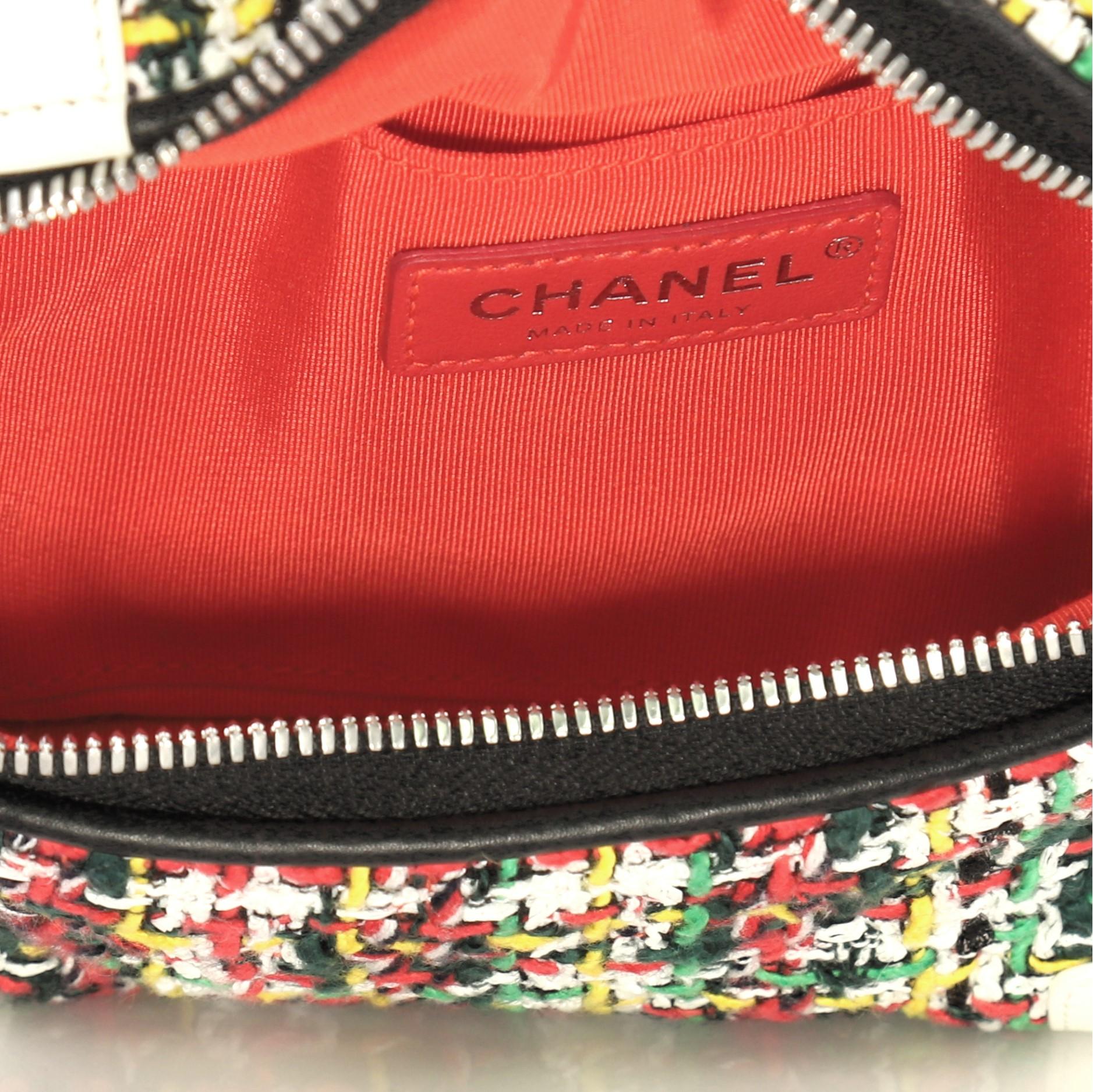 Women's Chanel Street Allure Waist Bag Quilted Tweed
