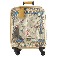 Chanel Gold/Multicolor Canvas/Leather Street Spirit Trolley Suitcase -  Yoogi's Closet