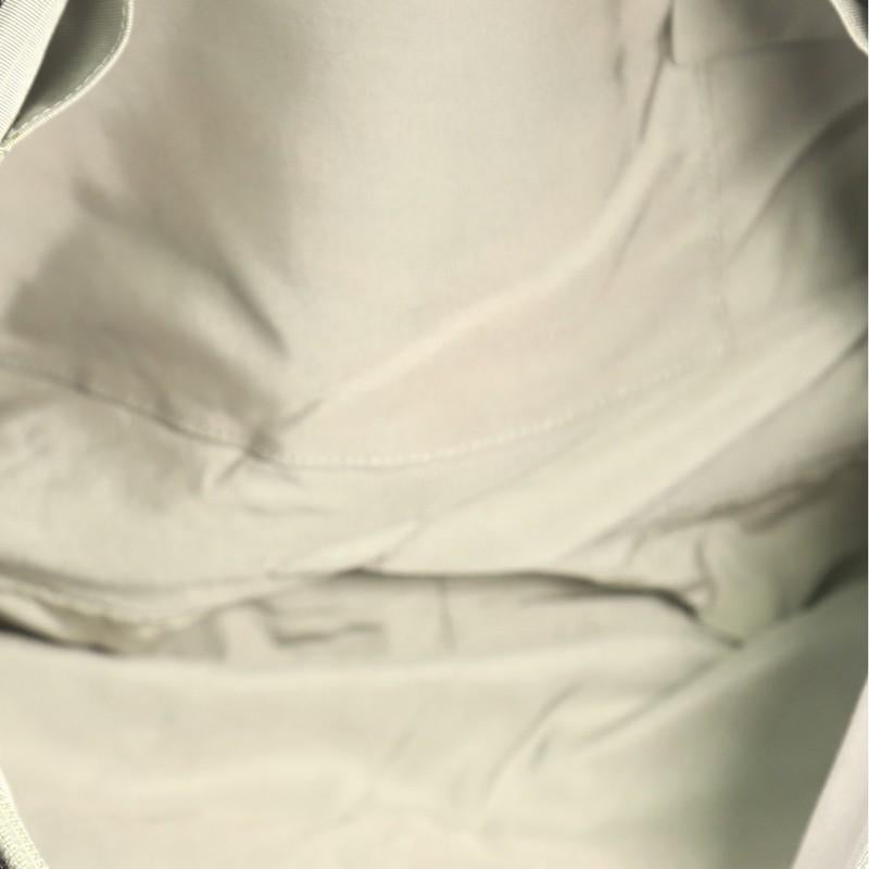 Women's Chanel Stretch Spirit Messenger Bag Quilted Denim Maxi