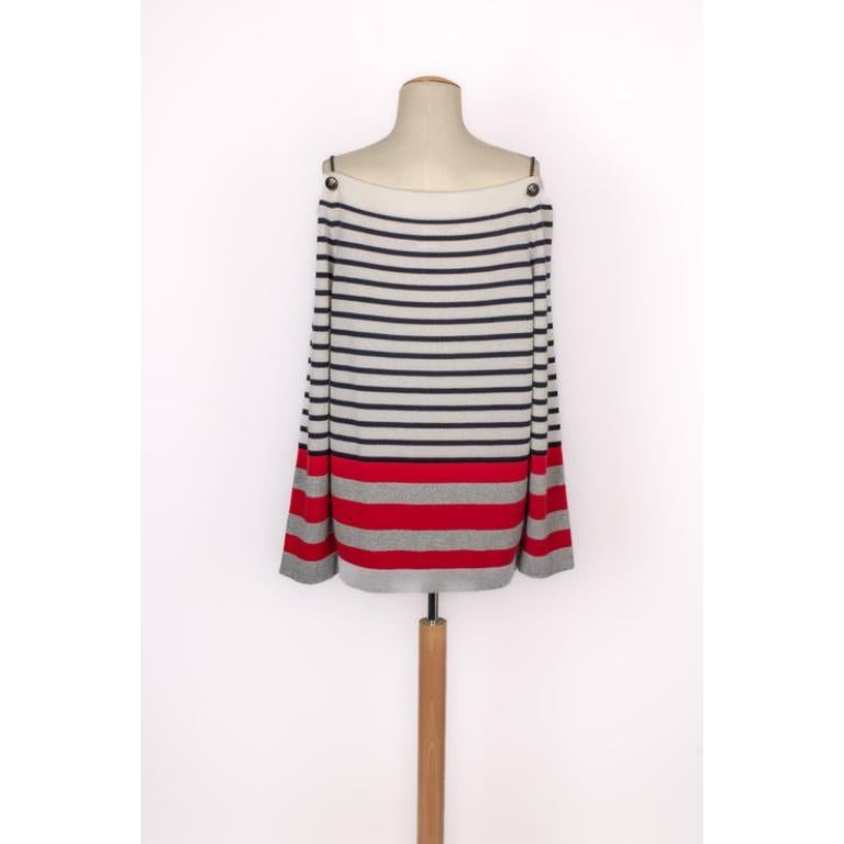 Chanel - Top marin rayé - Collection Resort, 2010 Excellent état - En vente à SAINT-OUEN-SUR-SEINE, FR
