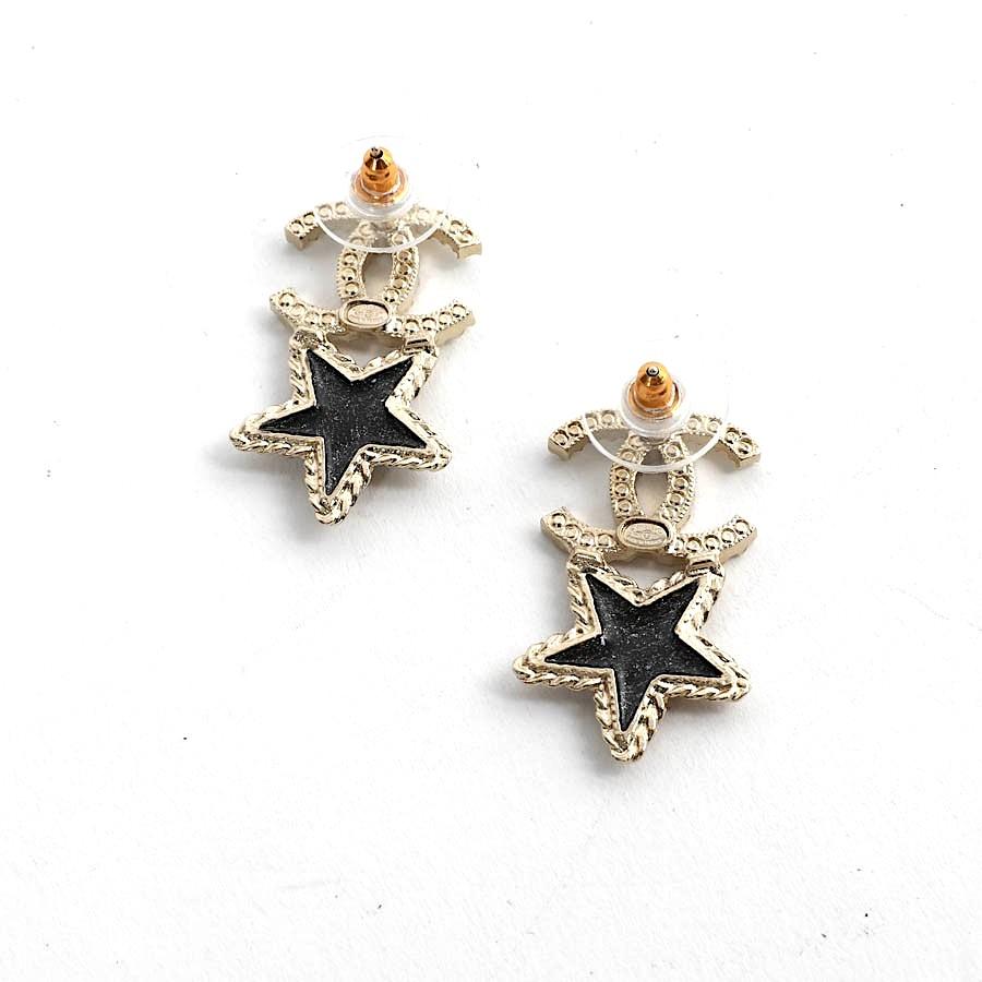 chanel star earrings