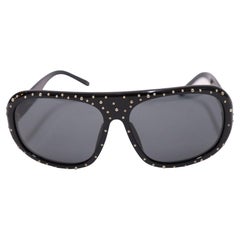 Occhiali da sole Aviator con borchie Chanel