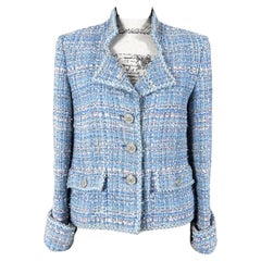 Chanel Stunning CC Jewel Buttons Lesage Ribbon Tweed Jacket 