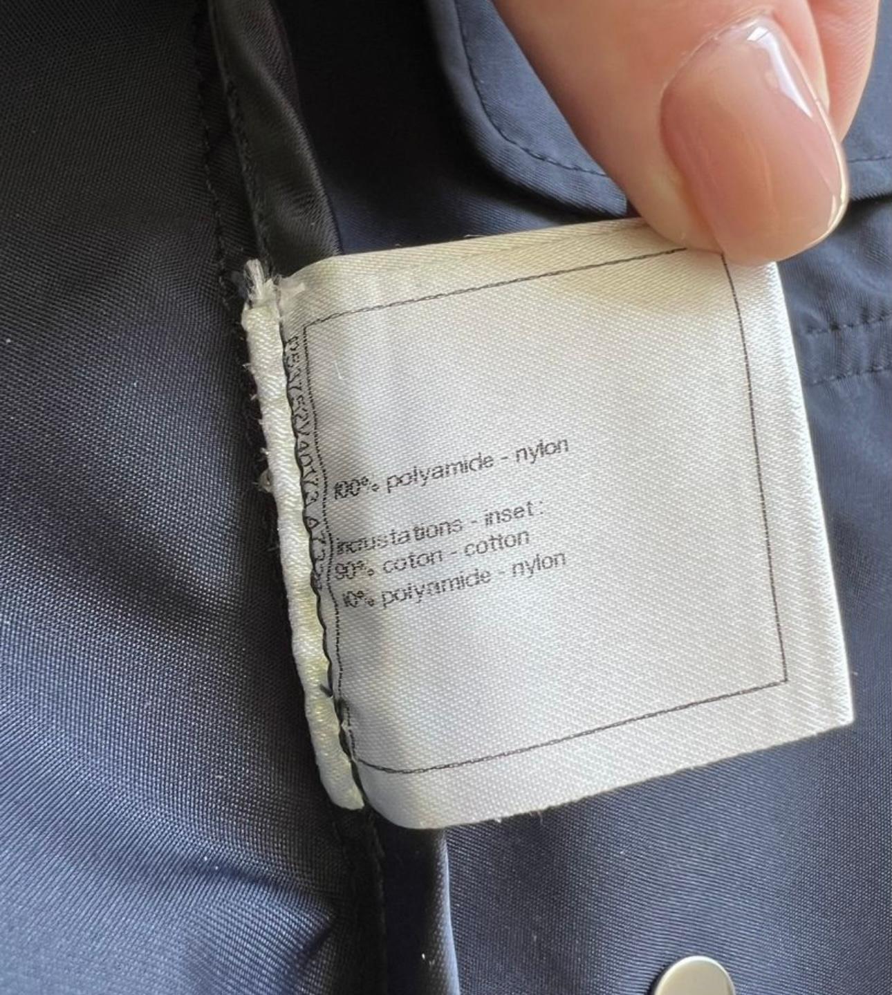 Chanel Stylish Logo Bomber with Tweed Accents 10