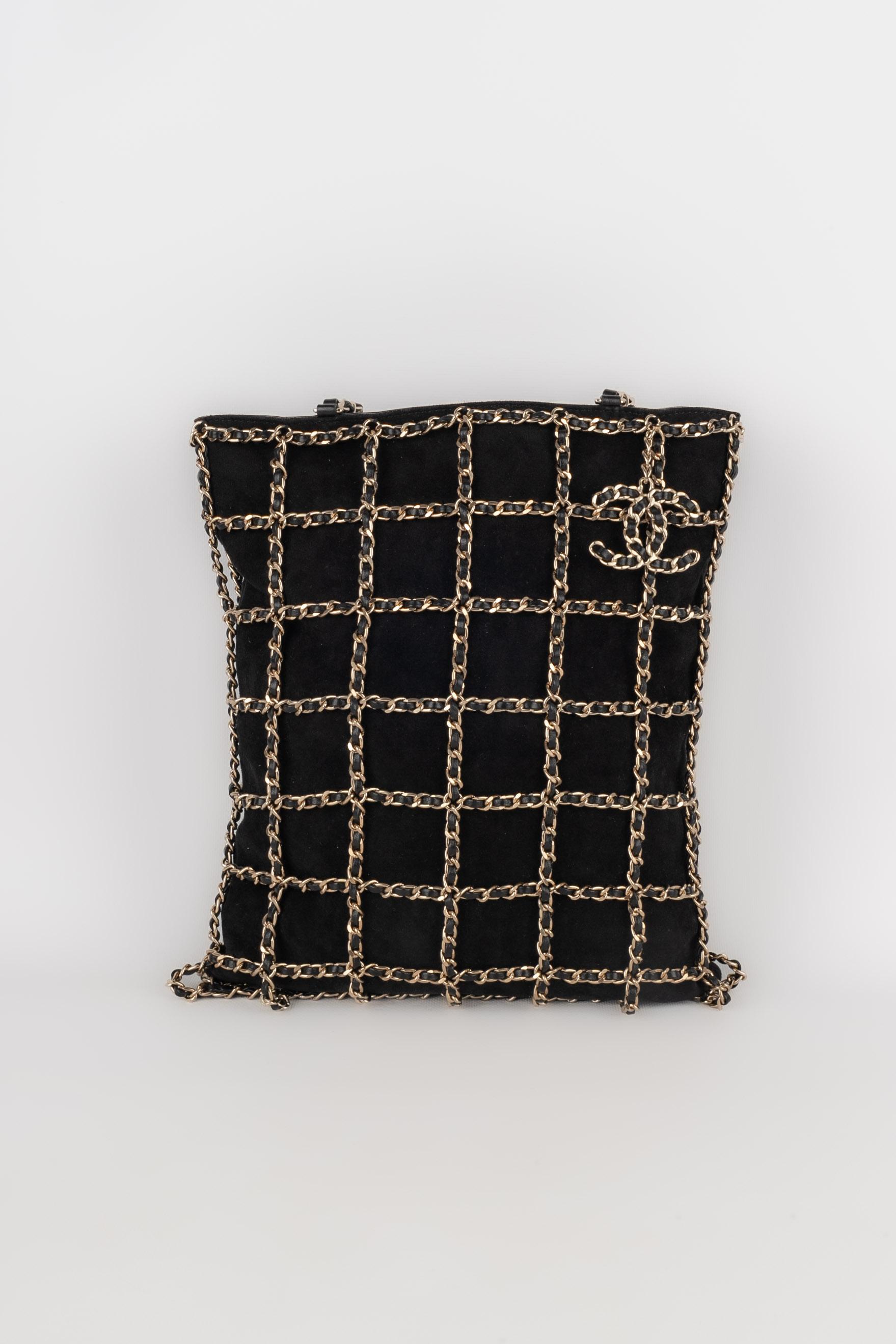 Chanel suede bag 2019 In Excellent Condition In SAINT-OUEN-SUR-SEINE, FR