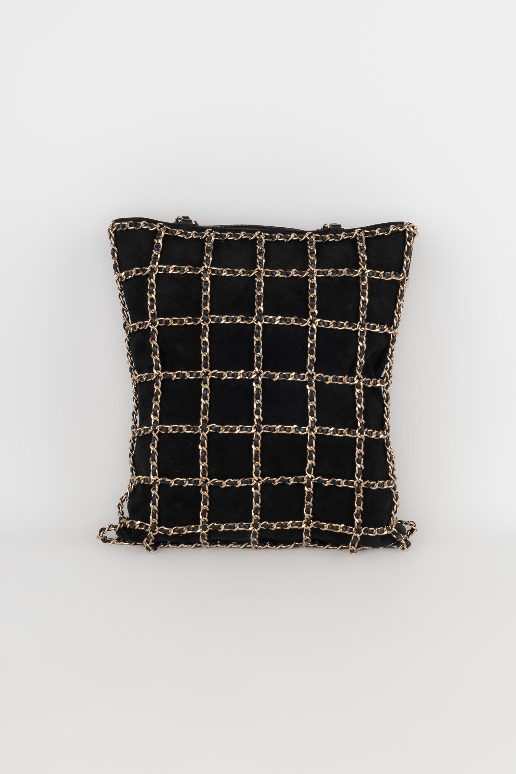 Women's Chanel suede bag 2019