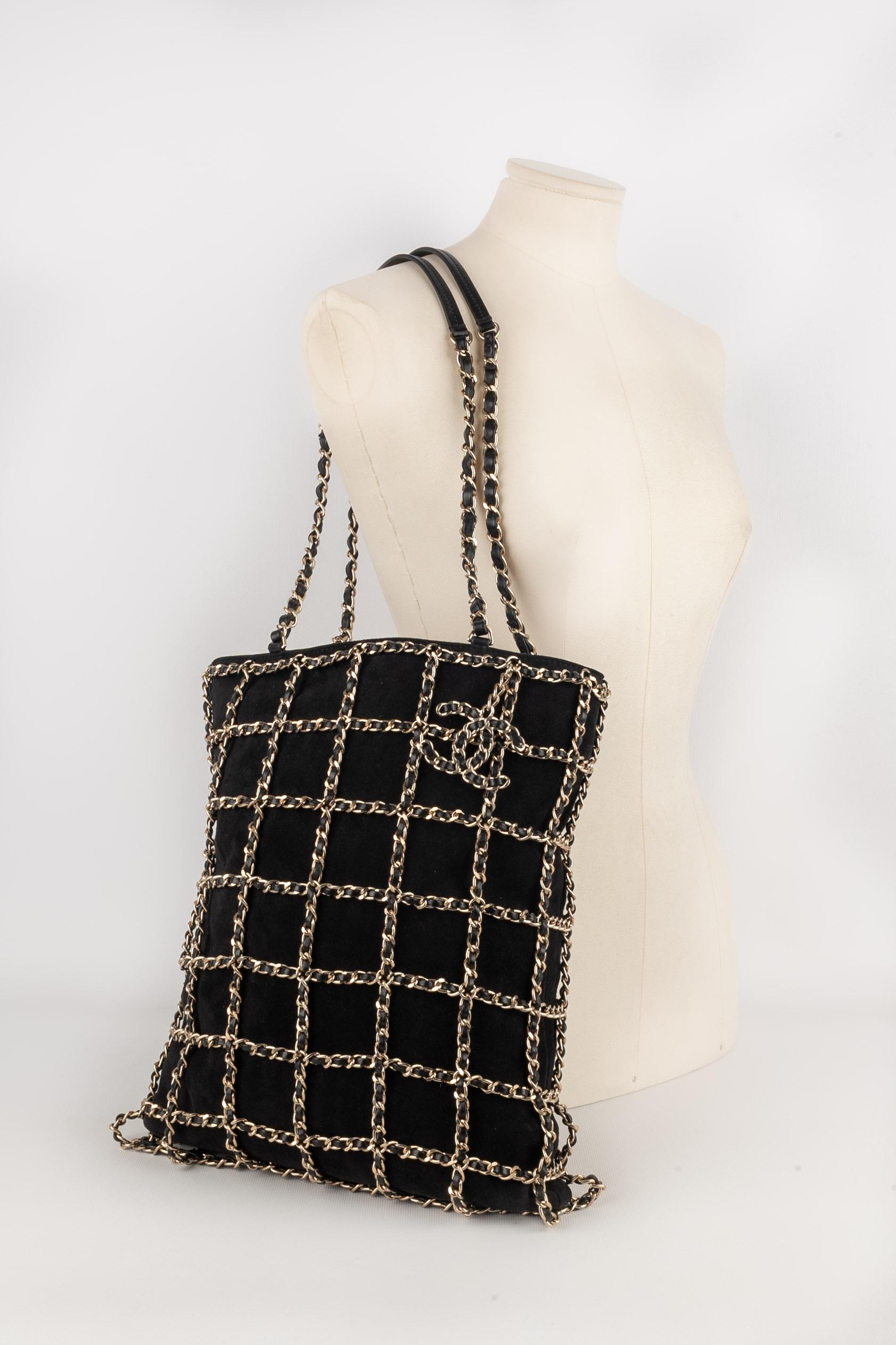 Chanel suede bag 2019 5