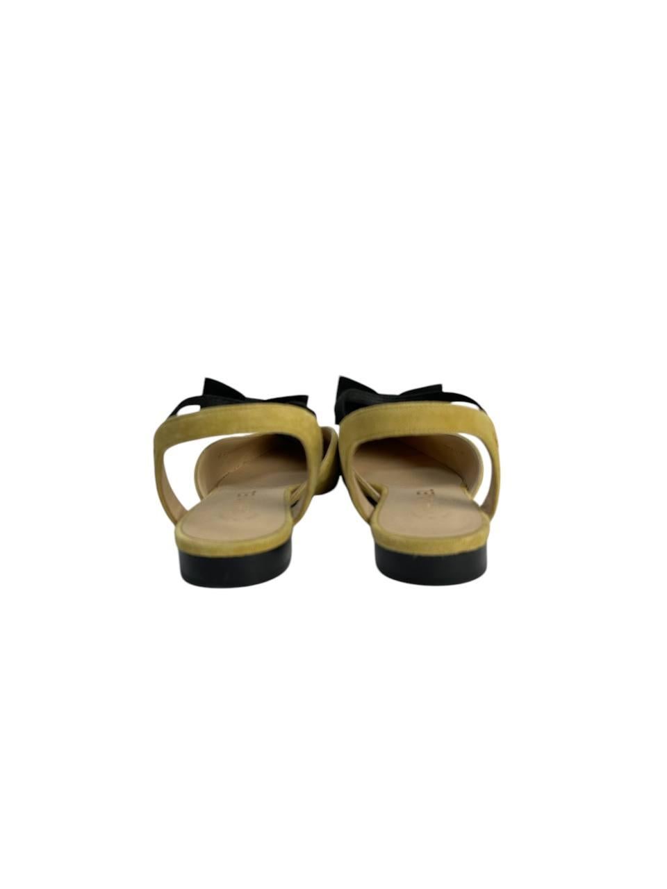 Chanel Wildleder Slingback Sandalen Sz.36 Damen im Angebot