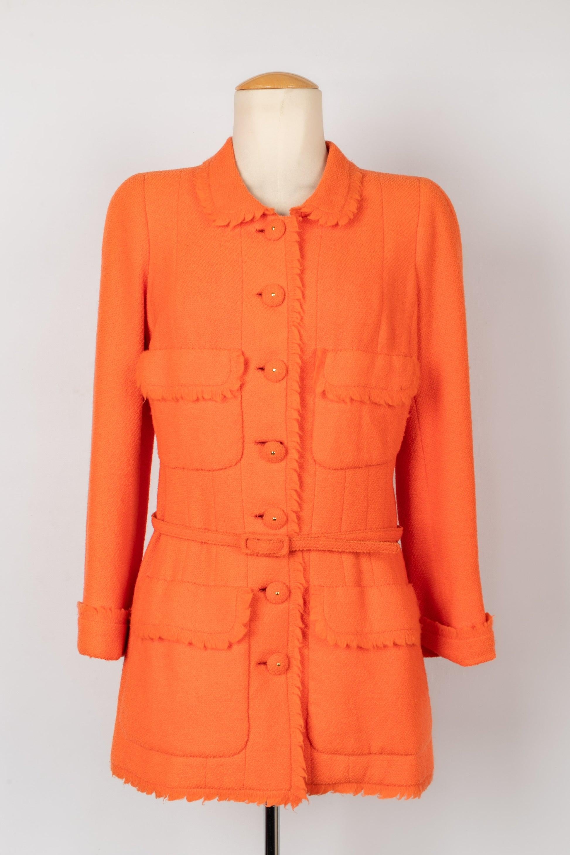 Chanel Suit of Jacket and Skirt Haute Couture, 1995 For Sale 1