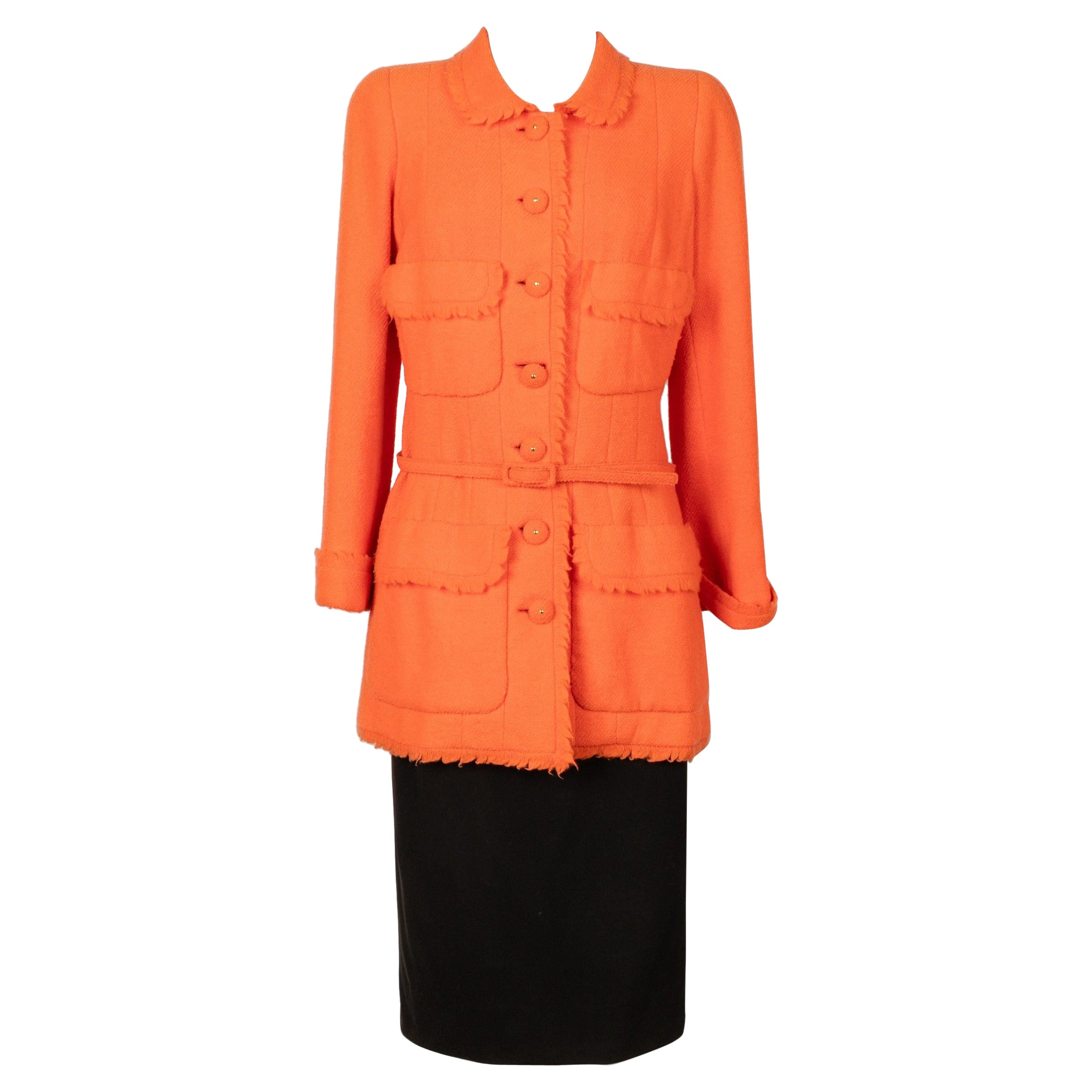 Traje de chaqueta y falda Chanel Alta Costura, 1995