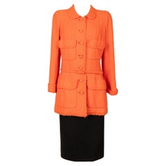 Traje de chaqueta y falda Chanel Alta Costura, 1995