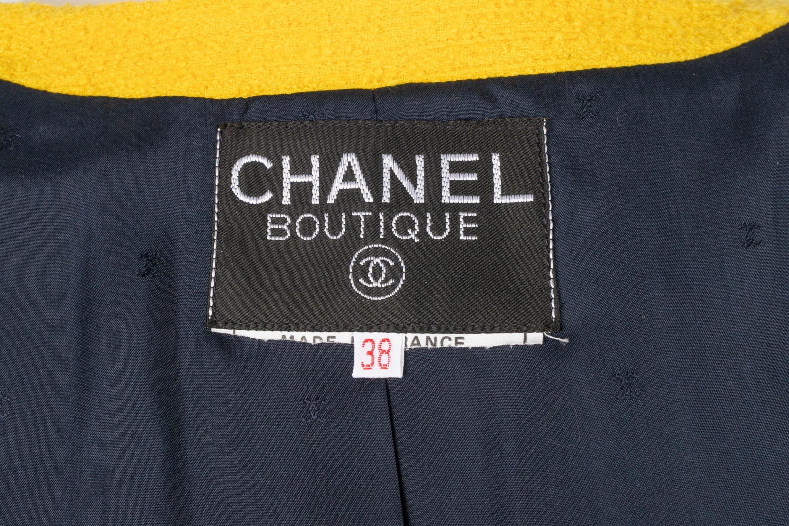 Chanel suit set 1980s For Sale 11