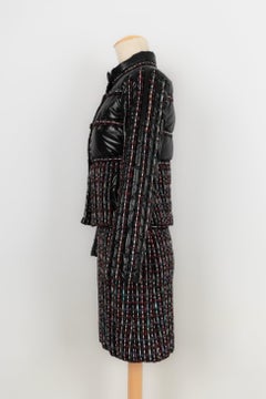 Chanel Suit Set in Synthetic Leather and Tweed Fall, 2006