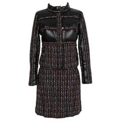 Chanel Suit Set in Synthetic Leather and Tweed Fall, 2006