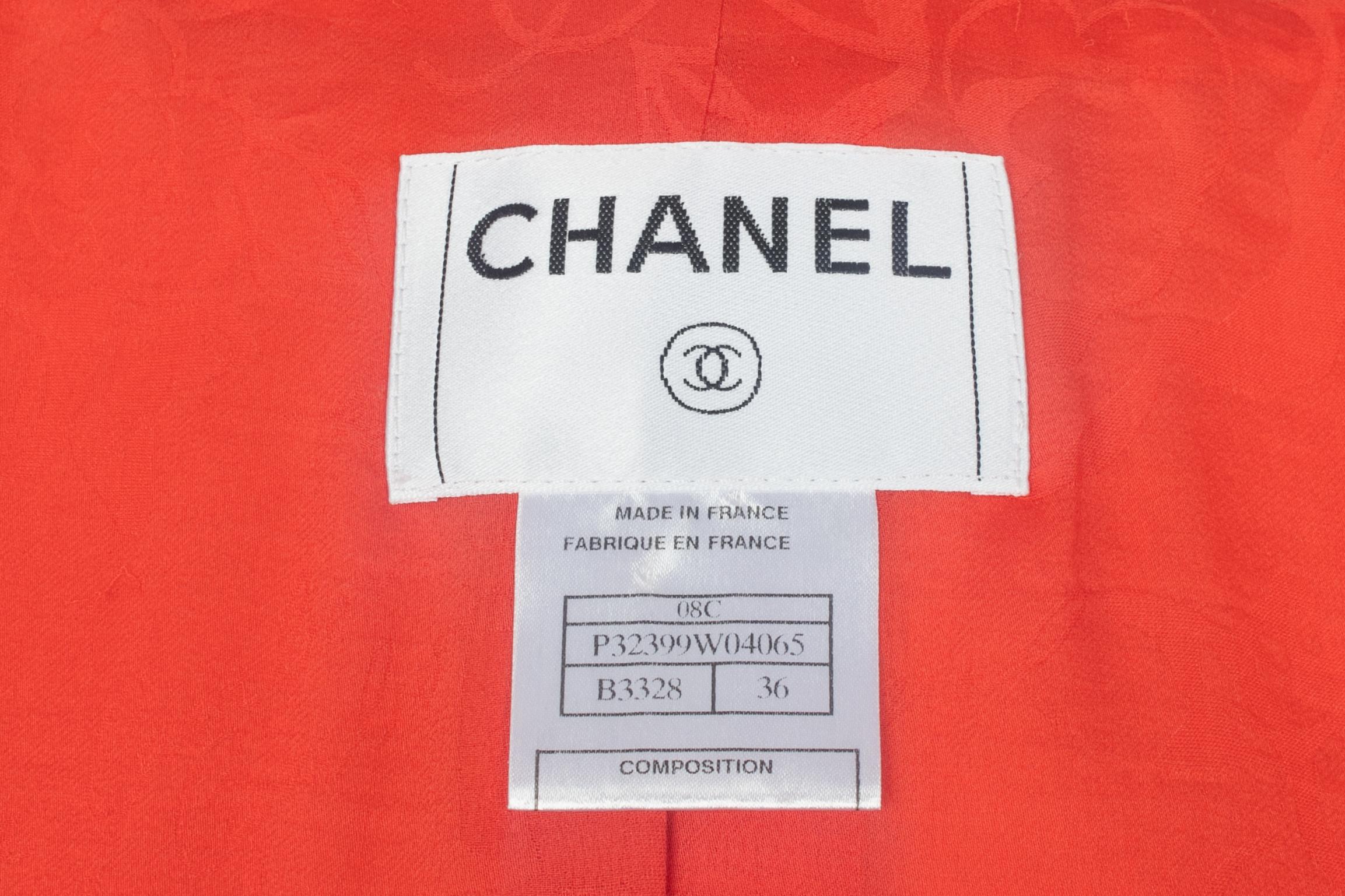 Ensemble de tailleur Chanel Resort 2008 en vente 14