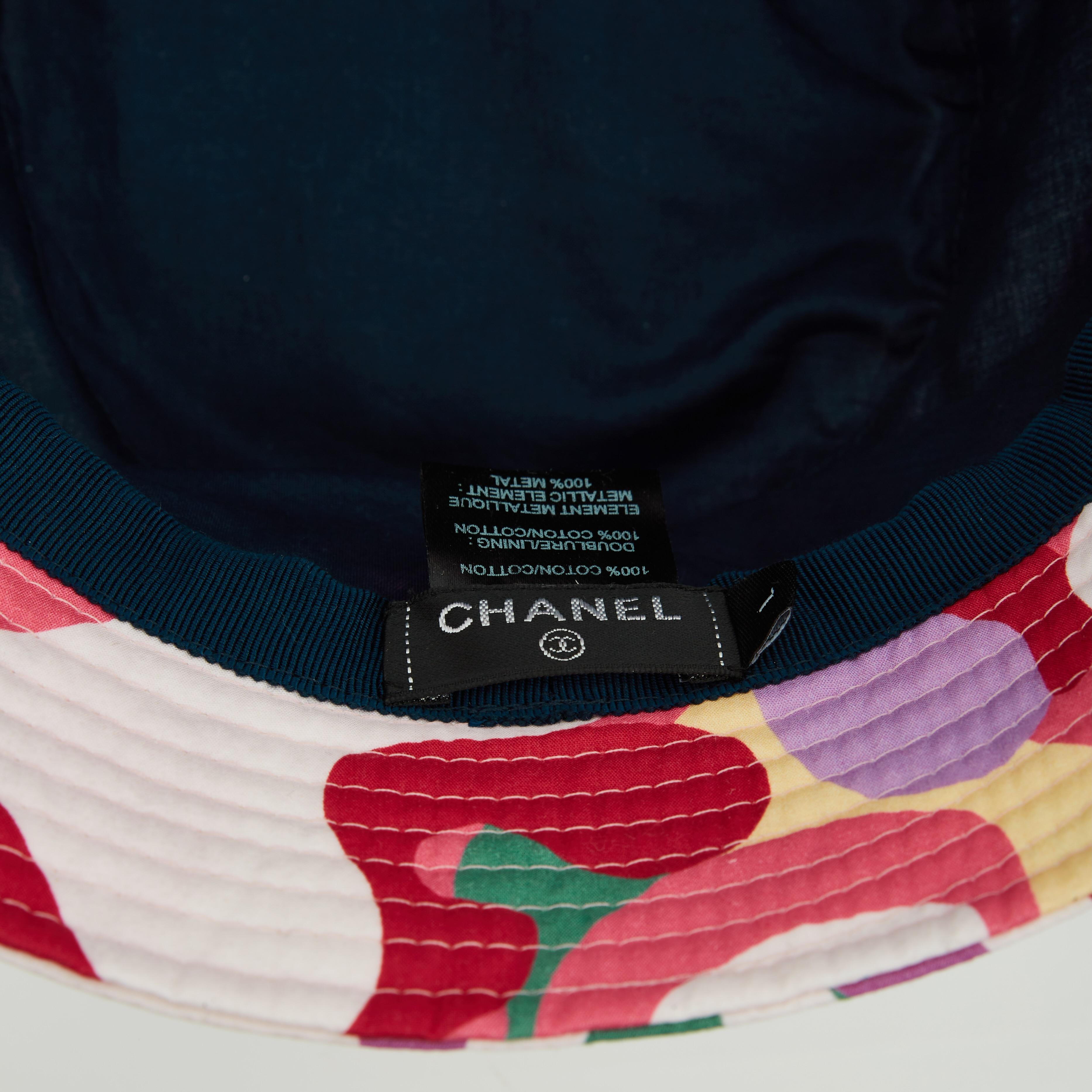 Women's or Men's Chanel Summer CC Camo Bucket Hat (2021)