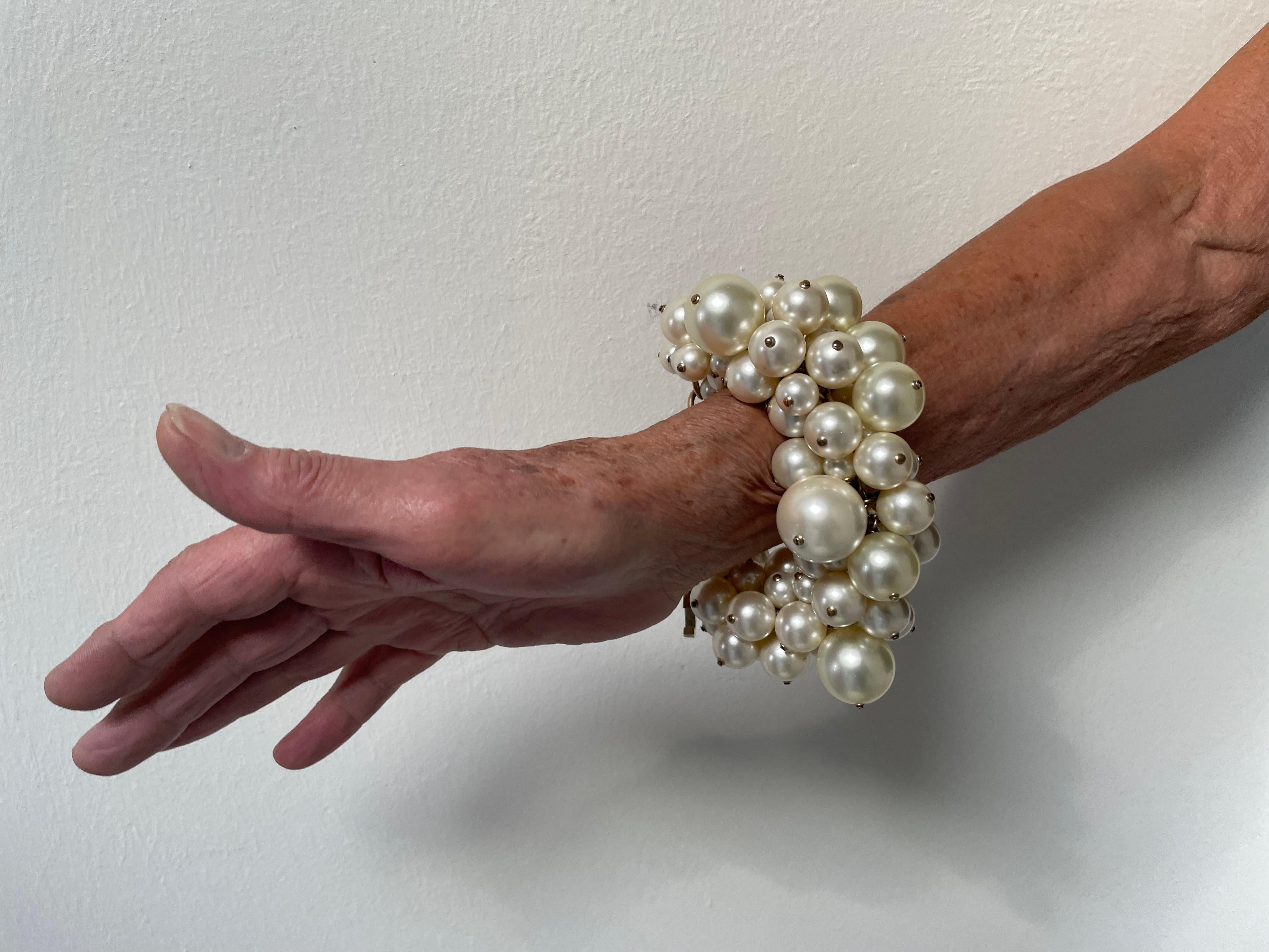 Chanel summer gold metal CC Cluster ball bracelet ore necklace, collection 2013 For Sale 11