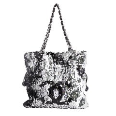 Chanel Summer Night Drawstring Tote Sequins Medium Chanel Summer Night Drawstring Tote Sequins Medium