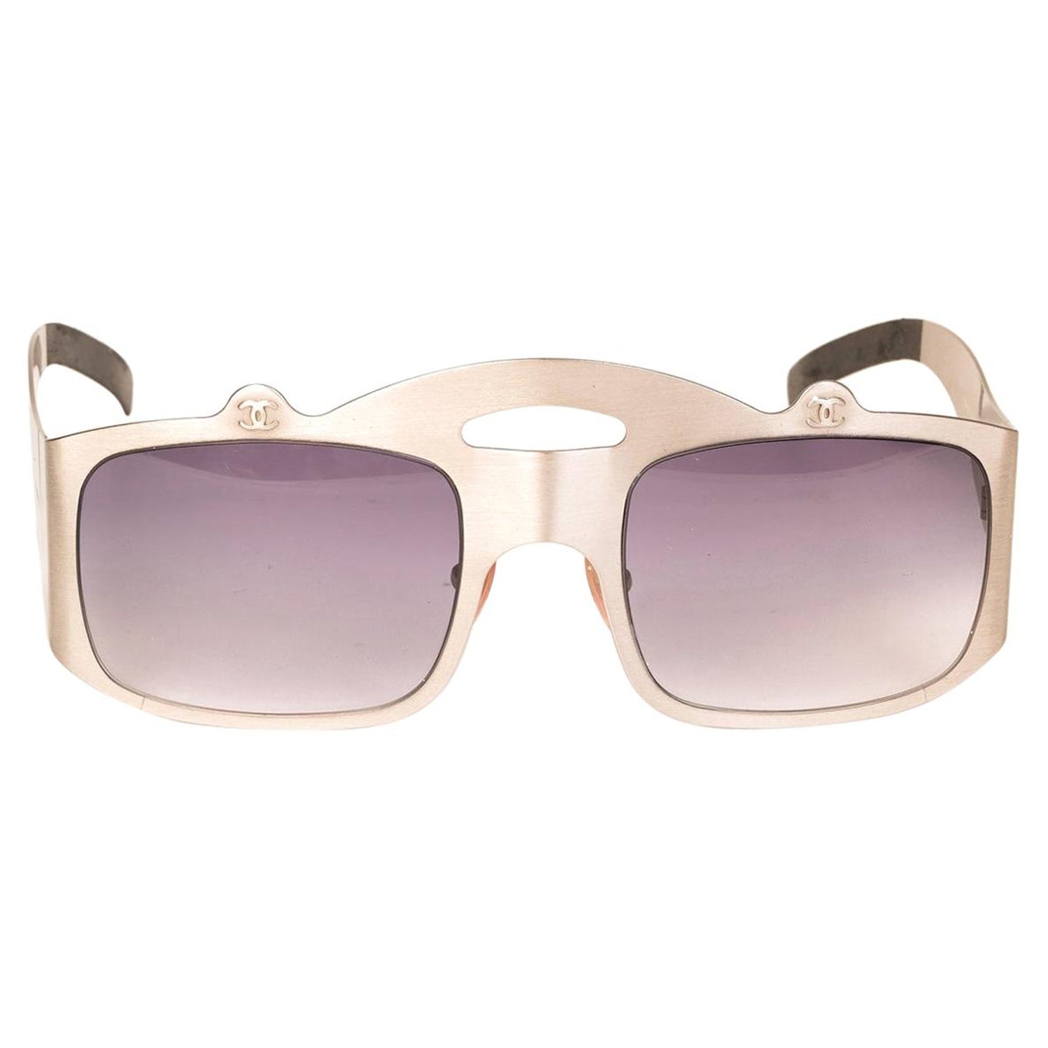 Chanel Interlocking CC Logo Cat-eye Sunglasses (5269) at 1stDibs