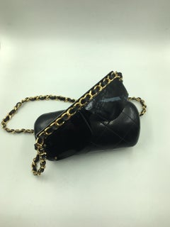 Chanel Sunglasses Black Gold Chain