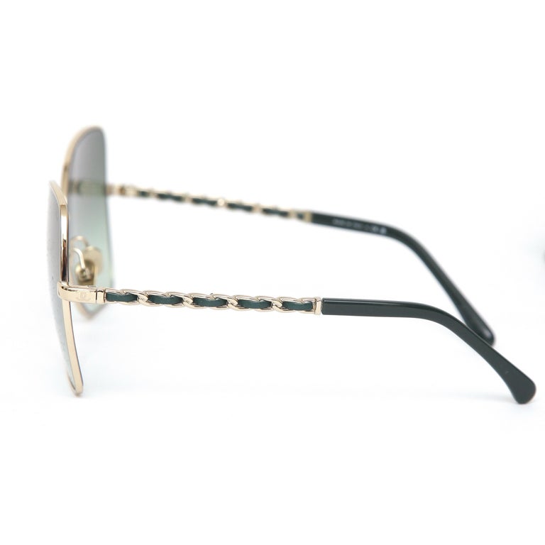 BLACK FRIDAY CHANEL Eyeglasses Frame Gold Transparent Pink CH2183