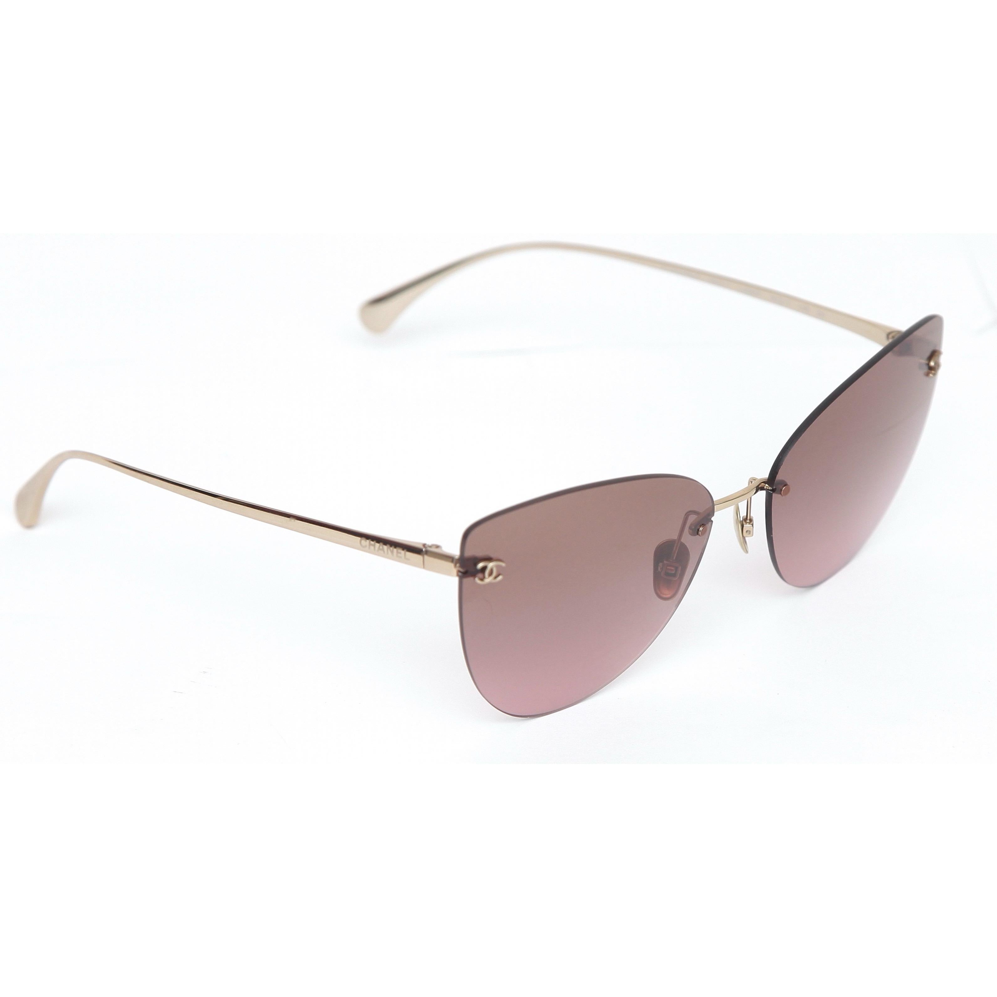 Chanel Cat Eye Sunglasses - 4 For Sale on 1stDibs