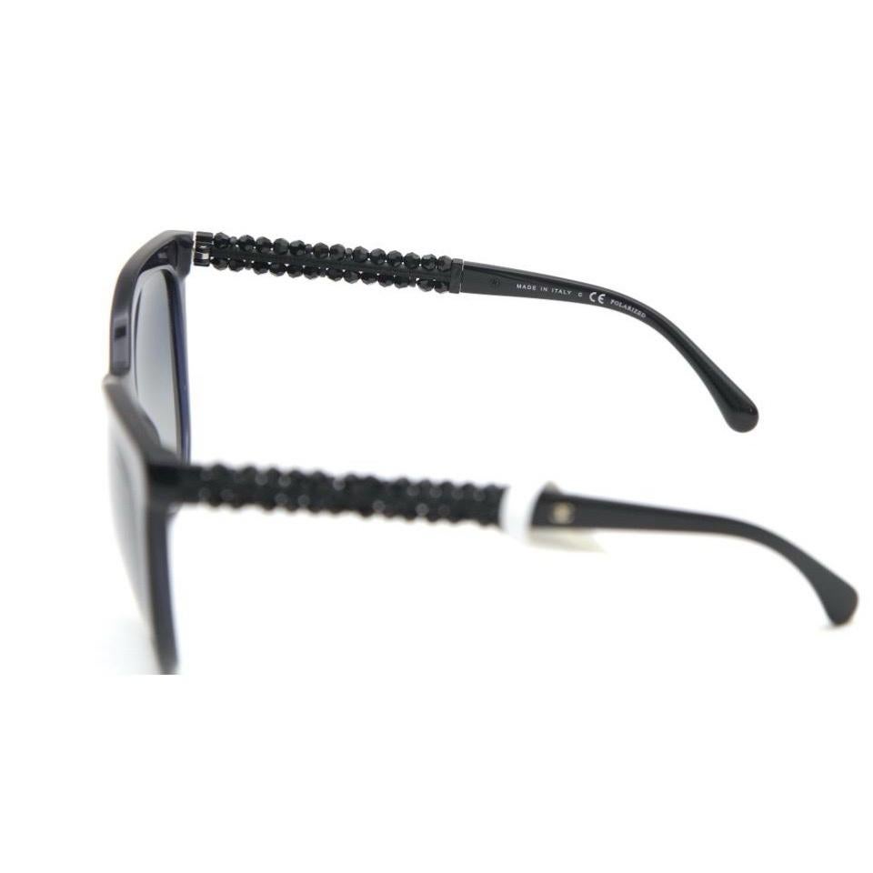 Gray CHANEL Sunglasses Eyeglasses 5376-B 1598/K4 Blue Frame Gradient