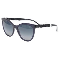 CHANEL Sunglasses Eyeglasses 5376-B 1598/K4 Blue Frame Gradient NEW