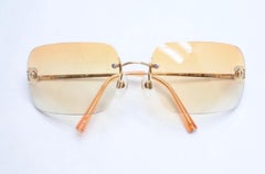 Chanel Sunglasses with Rhinestone CCs