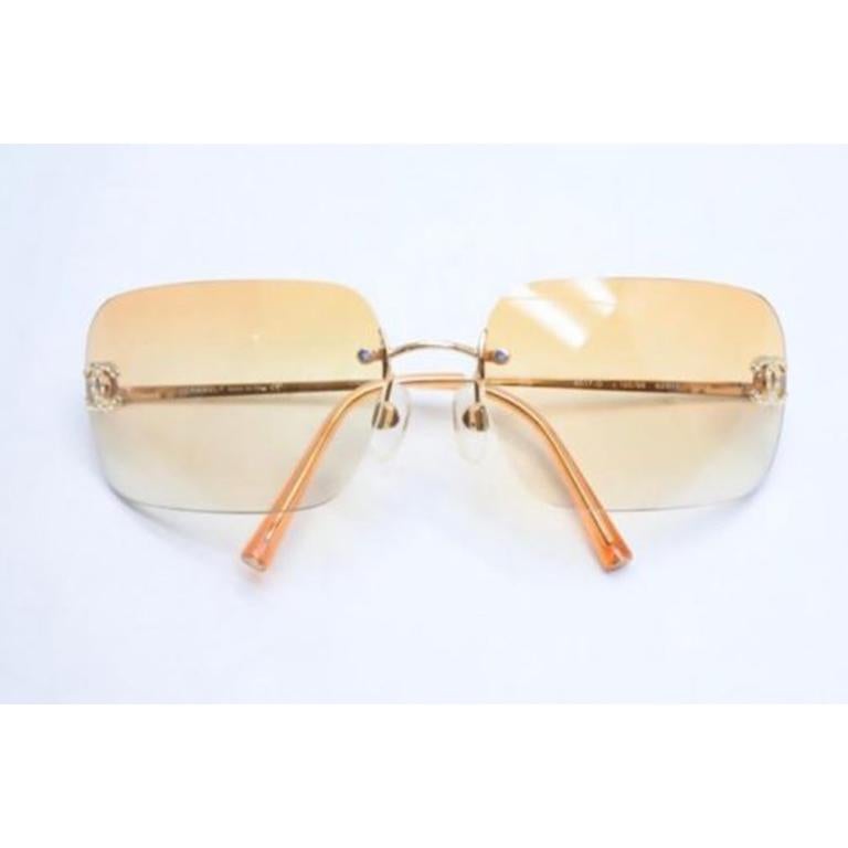 Chanel Rhinestone Sunglasses - 4 For Sale on 1stDibs