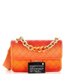 Chanel Sunset On The Sea Flap Bag Quilted Caviar Medium