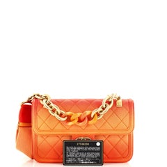 Chanel Sunset On The Sea Flap Bag Quilted Caviar Small