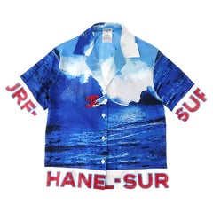Chanel Super Rare 2002 CC Logo Surf Shirt 36 FR