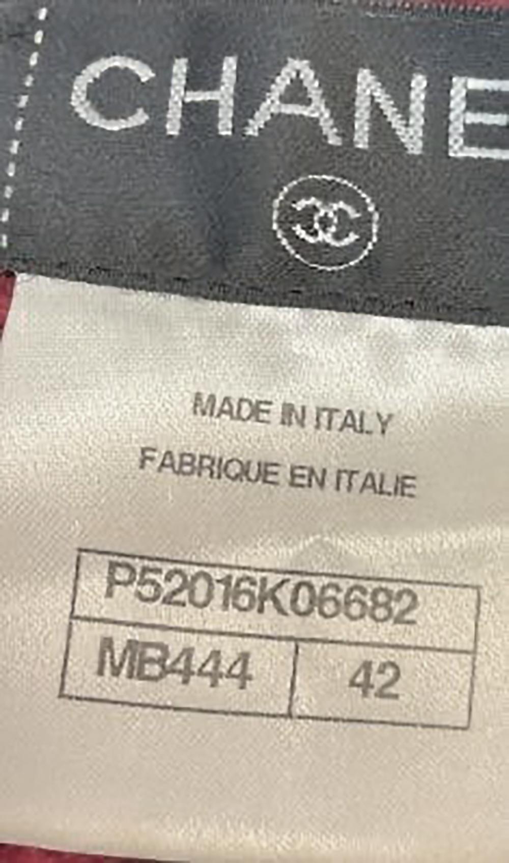 Chanel Super Rare CC Edelweiss Patch Jumper 42 FR 1