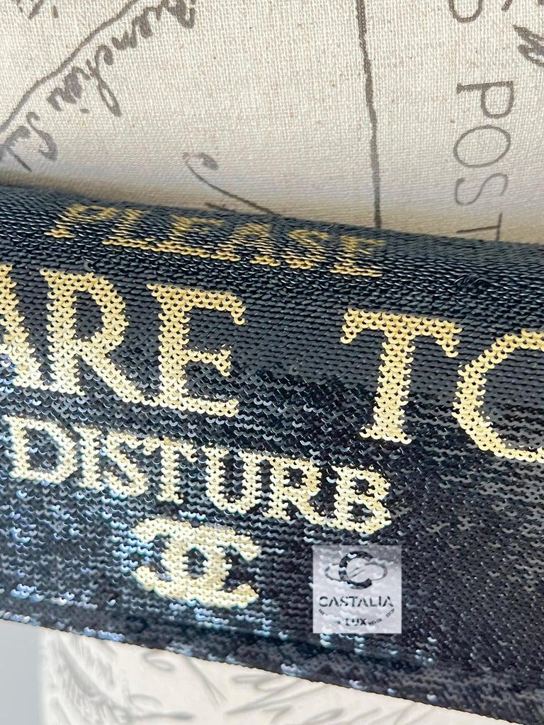Chanel Bolso con Solapa de Lentejuelas Super Rare Dare To Disturb 5
