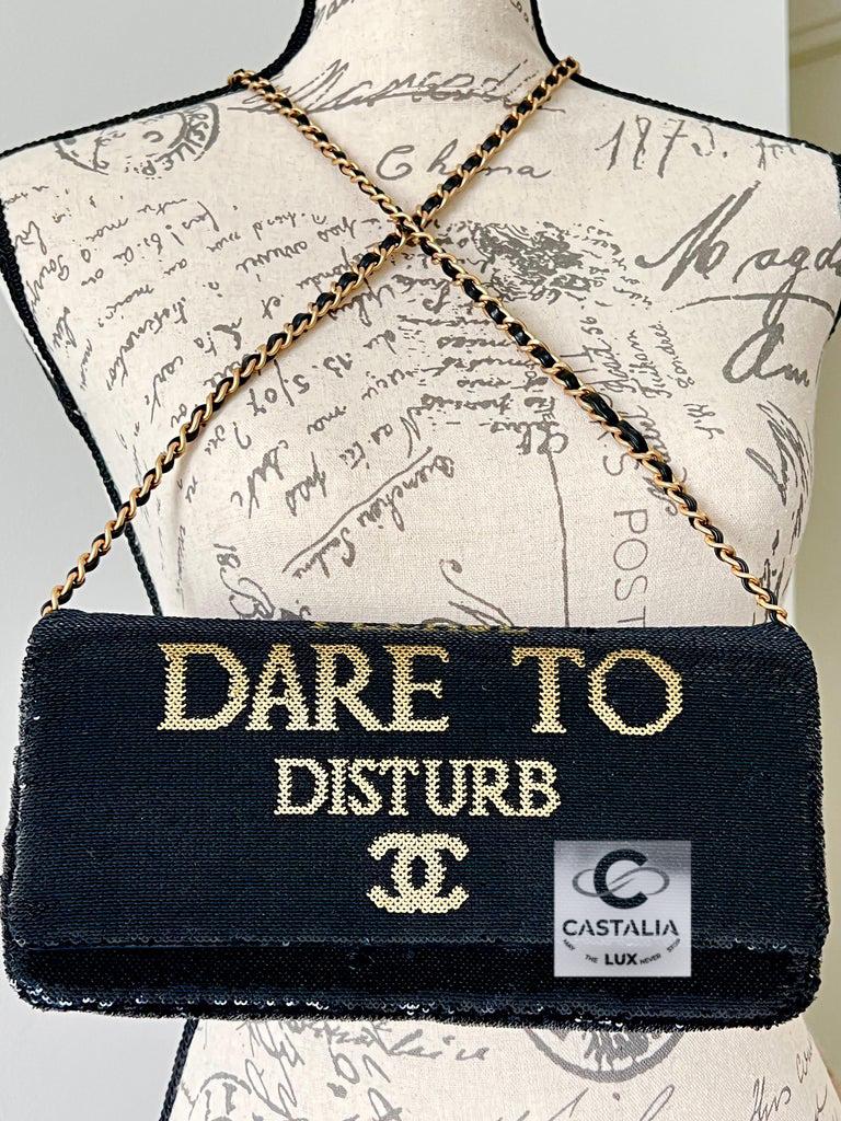 Chanel Bolso con Solapa de Lentejuelas Super Rare Dare To Disturb 4