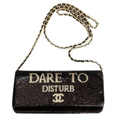 Chanel Bolso con Solapa de Lentejuelas Super Rare Dare To Disturb