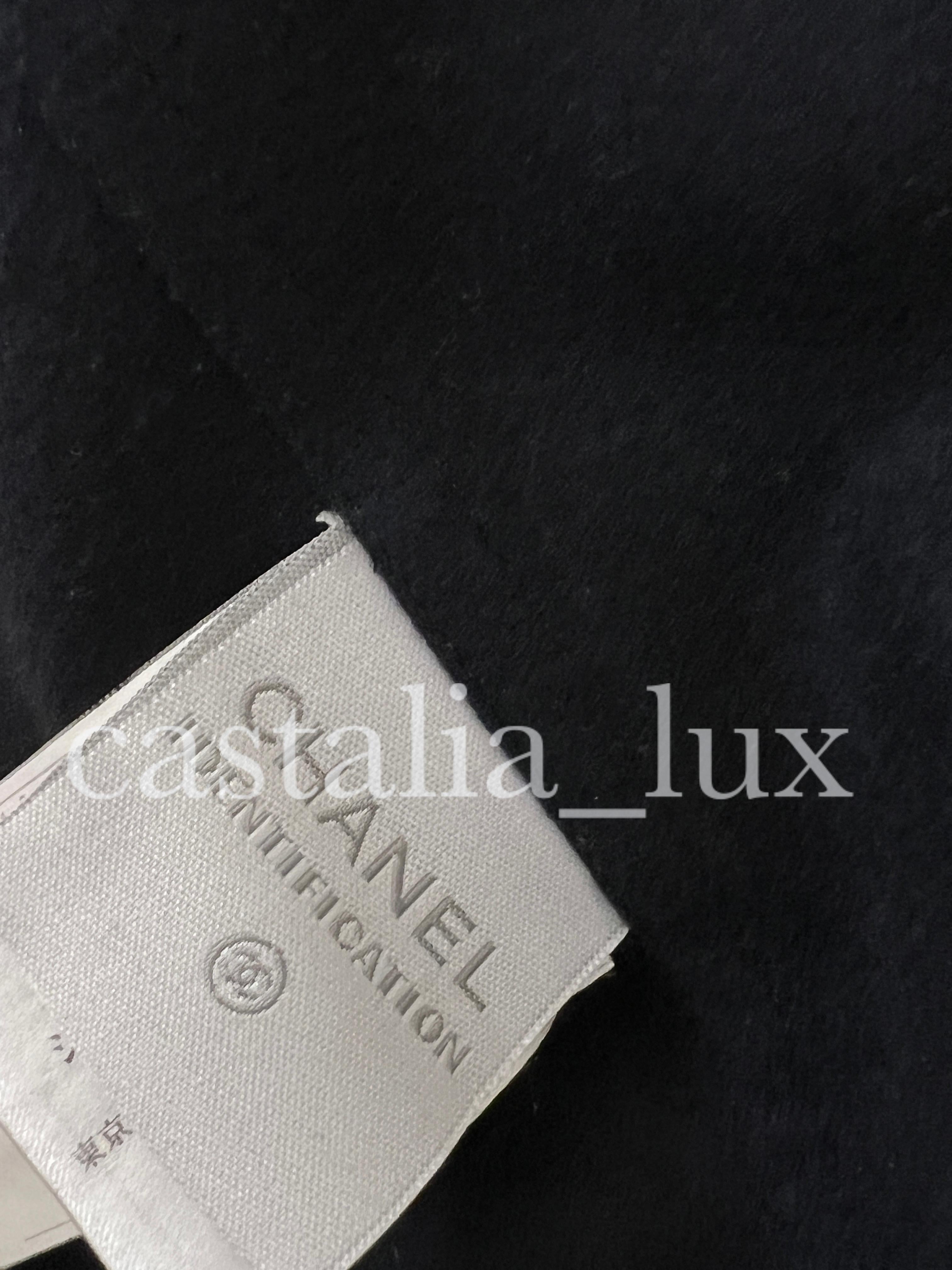 Chanel Super Rare New CC Varsity Bomber Jacket 3