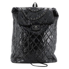 Chanel Supermarket Backpack Quilted Patent XL