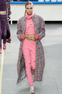 Chanel Supermarket Kollektion Distressed Effect Strickkleid