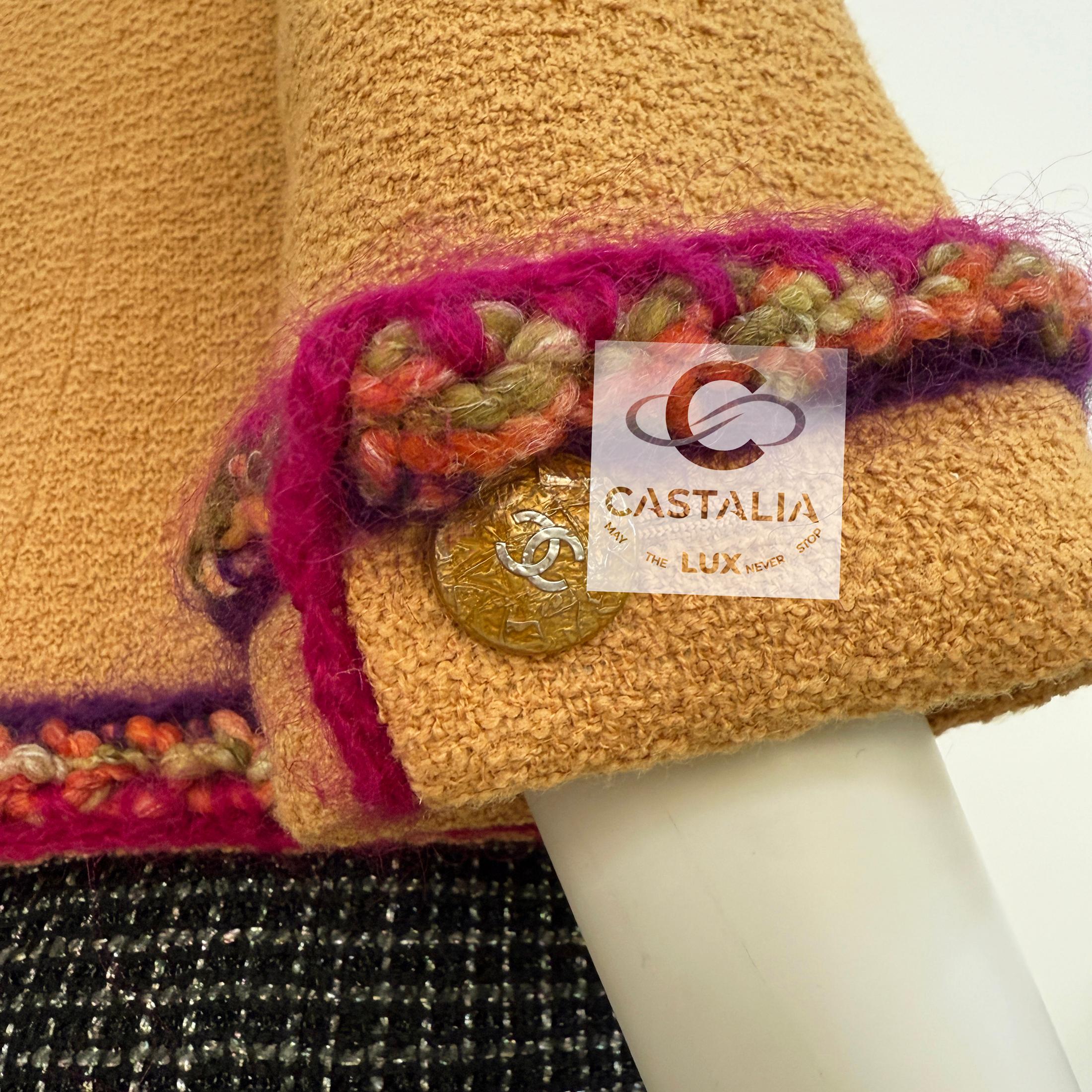 Chanel  Chaqueta de tweed Supermarket Playful Audacity 36 FR en venta 11