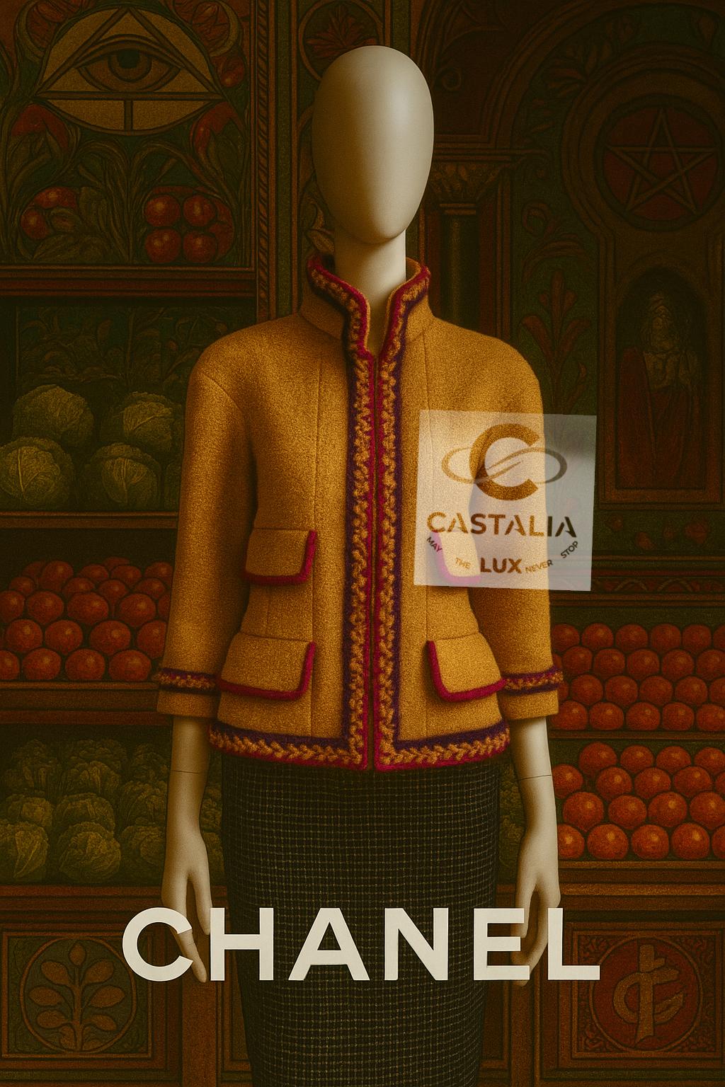 Chanel  Chaqueta de tweed Supermarket Playful Audacity 36 FR en venta 1
